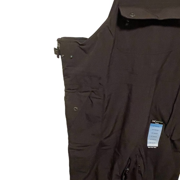 Arctix Men's Eco Friend Corkscrew Bib Overalls, Black, XX-Large/34 Inseam - Picture 5 of 14